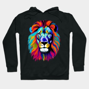 Technicolor Lion Hoodie